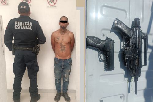 Cae generador de violencia en Zumpango; usaba un arma de plástico